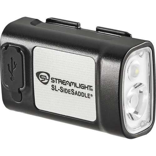 Lampe de casque SL-SIDESADDLE USB pour casques et casques de s&eacute;curit&eacute;, DEL, 350/320/400 lumens, 6,25/7/5 hres de fonctionnement, piles Rechargeable Cantin et fils