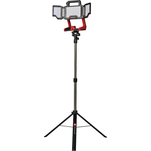 Lampe de travail &agrave; DEL professionnelle &agrave; panneaux pliants lumens sans fil 18V sur tr&eacute;pied, DEL, 3600 lumens Cantin et fils