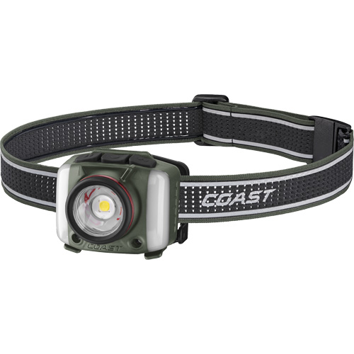 Lampe frontale FL97R &agrave; trois couleurs avec syst&egrave;me Twist Focus et commande vocale, DEL, 830 lumens, 2 hres de fonctionnement, piles Rechargeable Cantin et fils