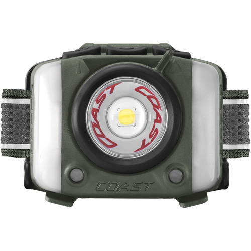 Lampe frontale FL97R &agrave; trois couleurs avec syst&egrave;me Twist Focus et commande vocale, DEL, 830 lumens, 2 hres de fonctionnement, piles Rechargeable Cantin et fils