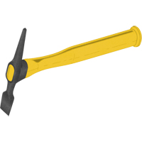 Plastic Handle Chipping Hammers, 11-7/8", 16  oz Head, Steel Cantin et fils