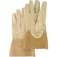 Softouch Welding Gloves, Pigskin Leather, Size Medium Cantin et fils