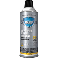 LU206 All-Purpose Silicone Lubricant, Aerosol Can Cantin et fils