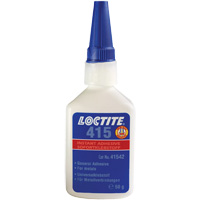 415 Super Bonder&reg; Adhesive, Clear, Bottle, 1 oz. Cantin et fils