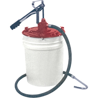 Manual Lubrication Pumps - Dual Leverage Dispensers, Zinc, 2.6 oz./Stroke, Fits 5 gal. Cantin et fils