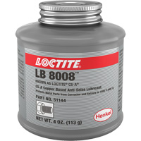 Copper Based Anti-Seize Lubricant, 4 oz., Brush Top Can, 1800°F (982°C) Max Temp. Cantin et fils