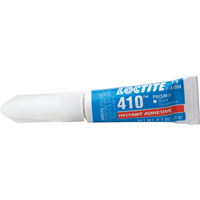 410 Instant Adhesive, Black, Tube, 3 g Cantin et fils