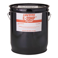 E-20P Fast Setting Structural Adhesives , 5 gal., Pail, Two-Part, White Cantin et fils