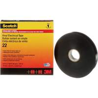 Scotch&reg; Vinyl Electrical Tape, 19 mm (3/4") x 33 m (108'), Black, 10 mils Cantin et fils
