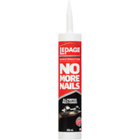 Adh&eacute;sif de construction multi-usages No More Nails Cantin et fils