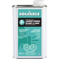 Professional Grade Lacquer Thinner, Rectangular Can, 946 ml Cantin et fils