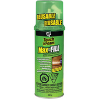 Touch 'n Foam&reg; Max Fill Triple Expanding Sealant, 340 g, Aerosol Can, Cream Cantin et fils