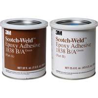 Scotch-Weld Adhesive, 32 fl. oz., Pail, Two-Part, Green Cantin et fils