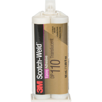 Scotch-Weld Adhesive, 1.64 fl. oz., Dual Cartridge, Two-Part, Clear Cantin et fils