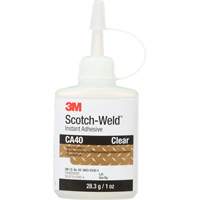 Instant Adhesive, 1 oz., Bottle, Yellow Cantin et fils
