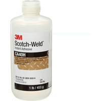 Colle instantan&eacute;e Scotch-Weld, Transparent, Bouteille, 1 lb Cantin et fils