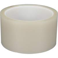 Polyester Film Tape, Polyester, 50.8 mm (2") W x 66 m (216') L, 2.2 mils Thick Cantin et fils
