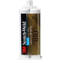 Adh&eacute;sif acrylique &agrave; faible odeur Scotch-Weld, Deux composants, Cartouche double, 1,7 oz, Blanc Cantin et fils