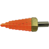 Jet-Kut&reg; 9-Step Super Premium M35 Step Drill, 1/4" - 3/4" , 1/16" Increments, High Speed Steel Cantin et fils