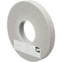 Meules d'&eacute;barbage EXL Scotch-Brite, 8" x 1", Arbre de 3", Oxyde d'aluminium Cantin et fils
