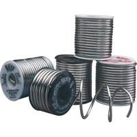 40/60 General Purpose Solder, Lead-Based, 40% Tin 60% Lead, Acid Core, 0.125" Dia. Cantin et fils