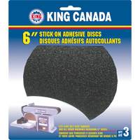 Disque de ponçage pour le bois, 6" dia., Grain 60 Cantin et fils