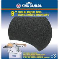 Disque de ponçage pour le bois, 9" dia., Grain 60 Cantin et fils