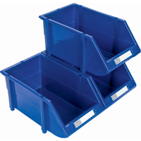 Stack & Hang Bin, 4-13/16" W x 3-3/16" H x 7-1/8" D, Blue Cantin et fils