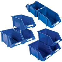 Bac empilable & &agrave; suspendre, 7-7/8" la, 7" h x 17-11/16" p, Jaune Cantin et fils
