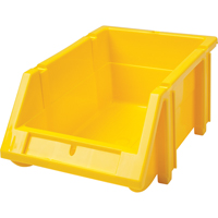 Stack & Hang Bin, 4-13/16" W x 3-3/16" H x 7-1/8" D, Yellow Cantin et fils