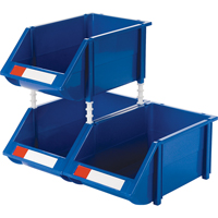 Stack & Hang Bin, 8-3/16" W x 6-3/16" H x 14" D, Blue Cantin et fils