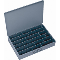 Compartment Scoop Boxes, 12" W x 18" D x 3" H, 17 Compartments Cantin et fils