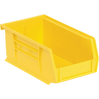 Ultra Stack & Hang Bin, 4-1/8" W x 3" H x 7-3/8" D, Yellow Cantin et fils