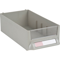 Tiroir de rechange pour armoires de pi&egrave;ces KPC-400, Plastique, 4-11/16" la x 8-5/8 p, 2-7/10" h, Gris Cantin et fils