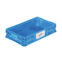 Syst&egrave;me de contenants d'exp&eacute;dition 4845 de StakPak Plus, 15" la x 24" p x 5" h, Bleu royal Cantin et fils