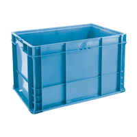 Syst&egrave;me de contenants d'exp&eacute;dition 4845 de StakPak Plus, 15" la x 24" p x 14,5" h, Bleu royal Cantin et fils
