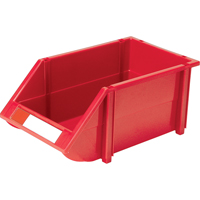 Stack & Hang Bin, 8-3/16" W x 6-3/16" H x 14" D, Red Cantin et fils