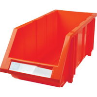Bac empilable & &agrave; suspendre, 7-7/8" la, 7" h x 17-11/16" p, Jaune Cantin et fils