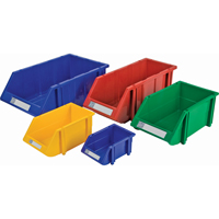 Bac empilable & &agrave; suspendre, 7-7/8" la, 7" h x 17-11/16" p, Rouge Cantin et fils