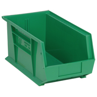 Ultra Stack & Hang Bin, 8-1/4" W x 7" H x 14-3/4" D, Green Cantin et fils