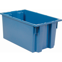 Contenants Stack & Nest, 9" x 18" x 11", Bleu Cantin et fils