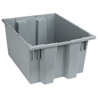 Contenants Stack & Nest, 10" x 19,5" x 15,5", Gris Cantin et fils