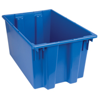 Contenants Stack & Nest, 12" x 23,5" x 15,5", Bleu Cantin et fils
