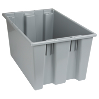 Contenants Stack & Nest, 12" x 23,5" x 15,5", Gris Cantin et fils