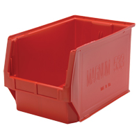 Contenants g&eacute;ants empilables, 18,375" la x 19,75" p x 11,875" h, Bleu Cantin et fils