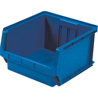 Contenants g&eacute;ants empilables, 18,375" la x 19,75" p x 11,875" h, Bleu Cantin et fils