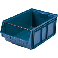 Contenants g&eacute;ants empilables, 18,375" la x 29" p x 11,875" h, Bleu Cantin et fils