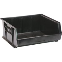 Environmentally Friendly Recycled Bin, 4-1/8" W x 3" H x 7-3/8" D, Black Cantin et fils