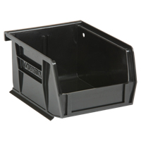 Ultra Stack & Hang Bin, 4-1/8" W x 3" H x 5-3/8" D, Black Cantin et fils