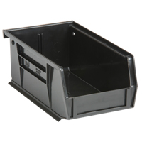 Ultra Stack & Hang Bin, 4-1/8" W x 3" H x 7-3/8" D, Black Cantin et fils